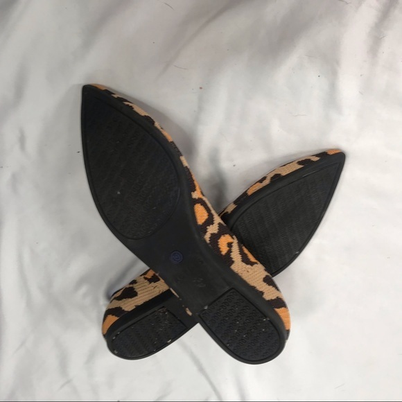 Rothy's The Point Flats in Leopard Retired Style - Picture 13 of 13